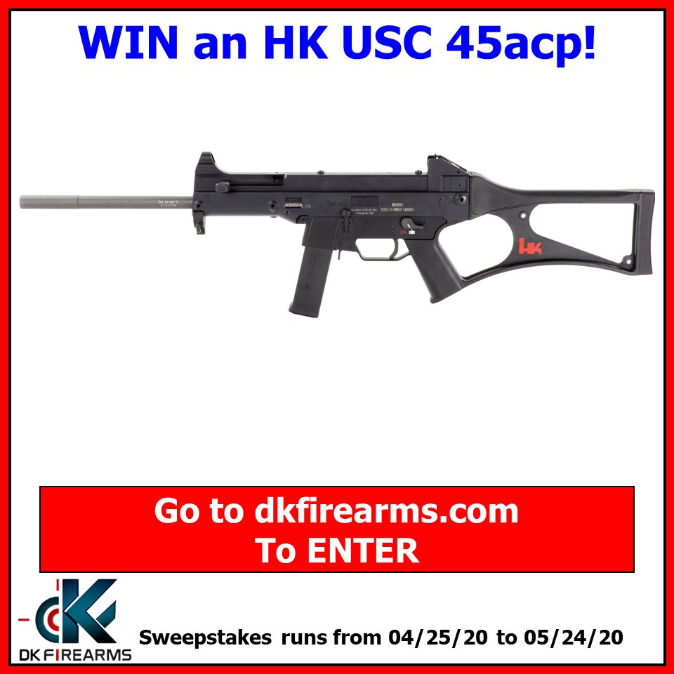DkFirearms's tweet image. New Gun Giveaway! WIN an HK USC 45acp Rifle!

#gungiveaway #45acp
