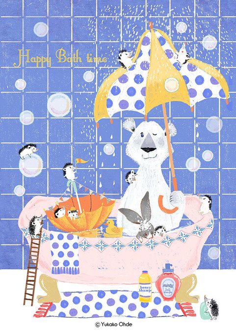 「bathtub」 illustration images(Latest)｜10pages