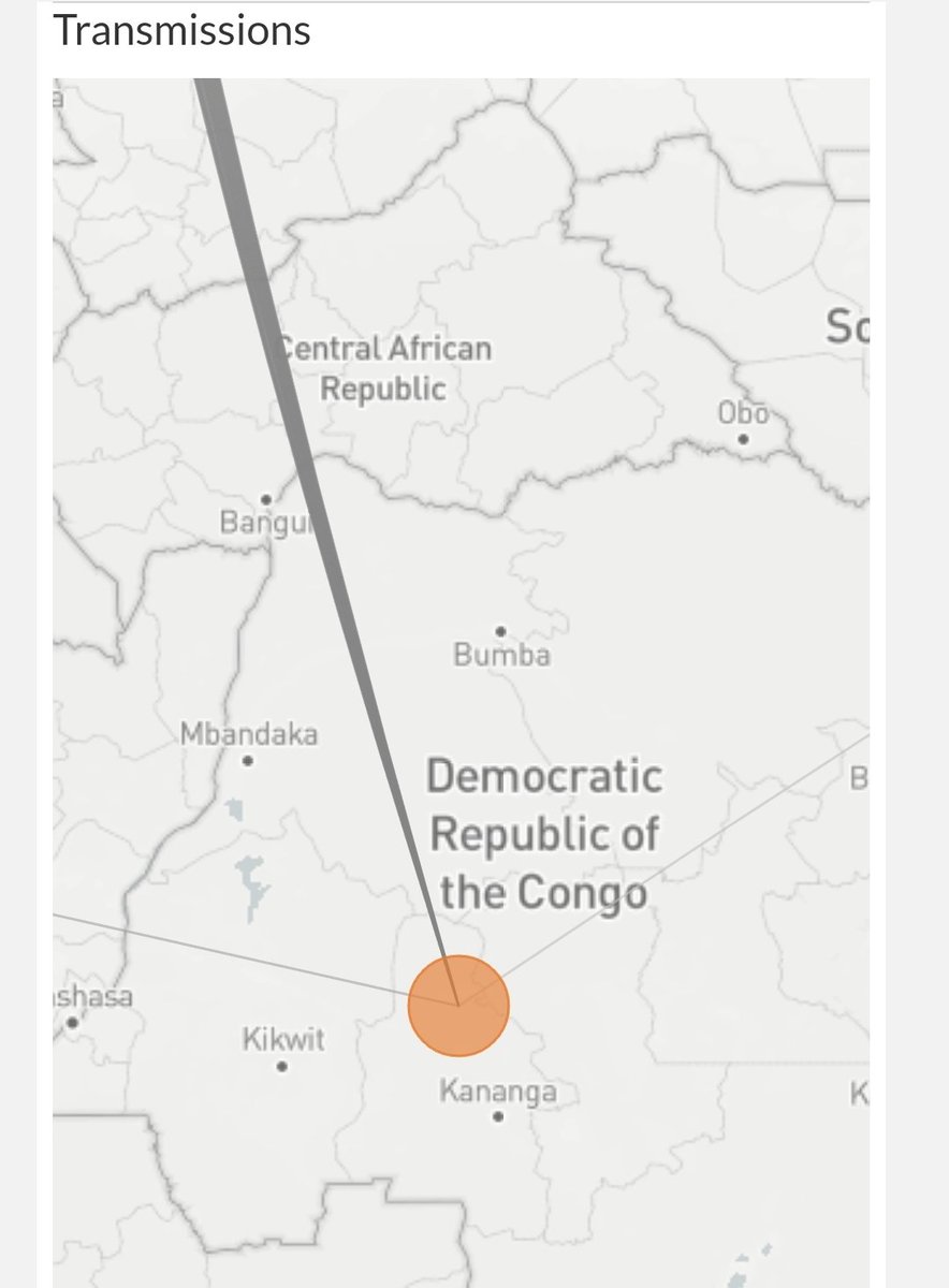 Nous avons analysé 1338 génomes de  #COVID-19 partagés publiquement. En comparant ces génomes viraux les uns aux autres, nous pouvons caractériser la façon dont  #COVID-19 se déplace dans le monde et se propage localement.  #RDC  #RDCCovid_19  #covid19rdc