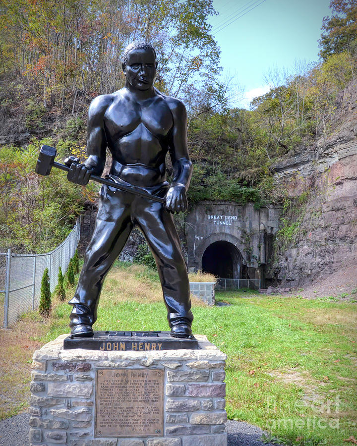 KerriFar's tweet photo. The Legend of John Henry ~ https://t.co/RlPXHUdEqc ~ #FolkHero #WestVirginiaHistory #NewRiverNature  #WestVirginiaLandmark #TalcottWV #SummersCountyWV ~ https://t.co/ceE06HzqG1 https://t.co/9HFlCmEtYs