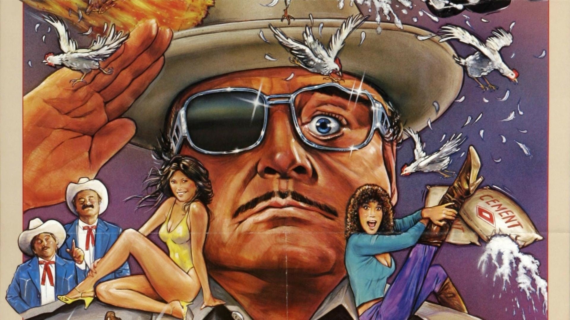 “This is an image from the poster to, "Smokey And The Bandit 3&...