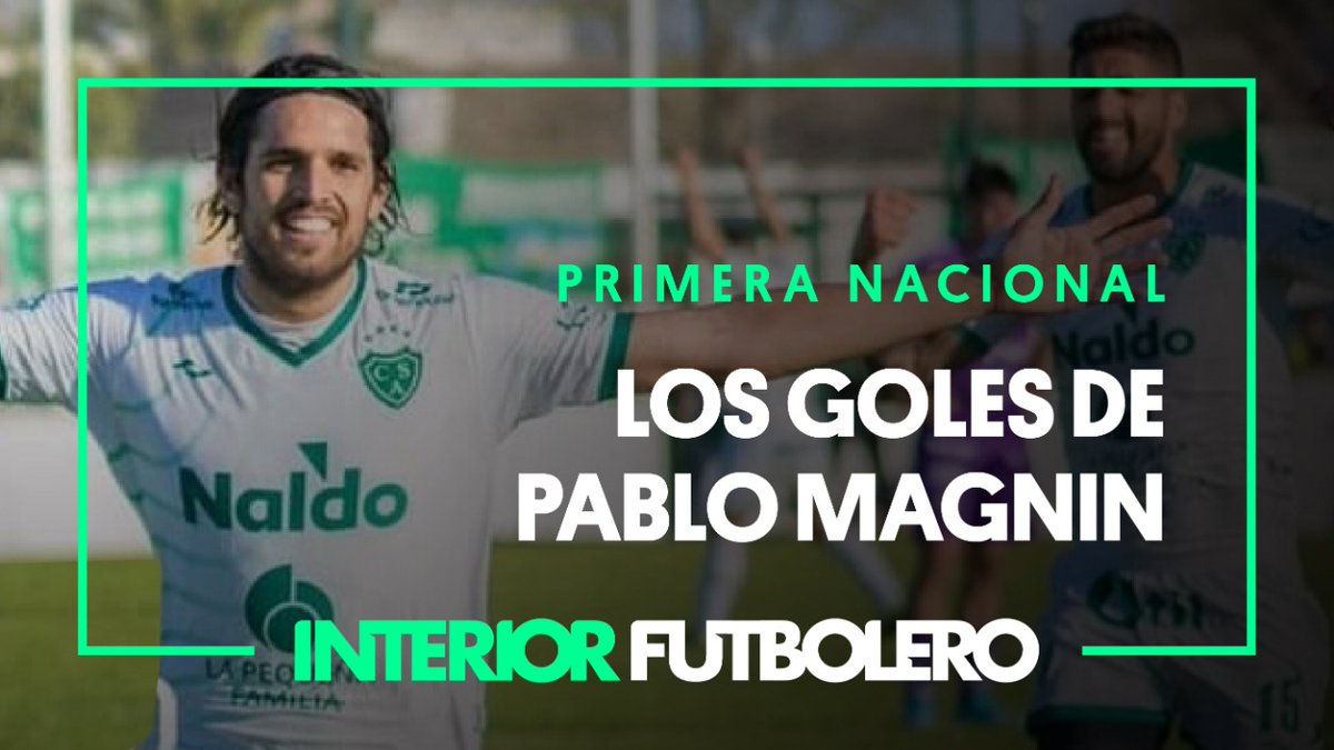 InteriorFut's tweet photo. #PrimeraNacional Antes de la cena, recordá los goles del máximo artillero de la categoría. Te presentamos al Goleador de Sarmiento de Junín: Pablo Magnín. @CASarmientoOf Click en el enlace para ver sus goles 😉👉 https://t.co/E3nEP9XgTB #PabloMagnin #TNTSports #InteriorFutbolero https://t.co/uOSDJW79GD