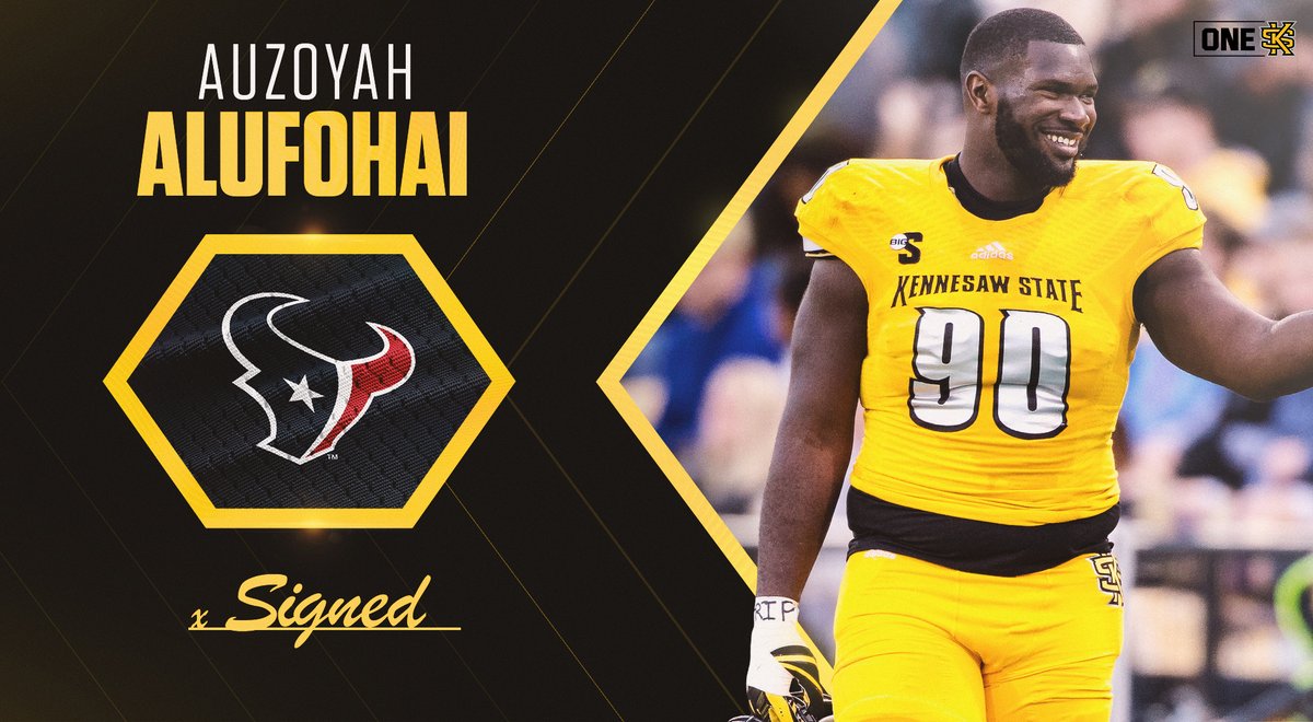 Congrats to former Owl <a href="/auzoyah/">HUMBLED GOLIATH</a> on signing with the <a href="/HoustonTexans/">Houston Texans</a>! 

#OneKS | #ProOwls 💪