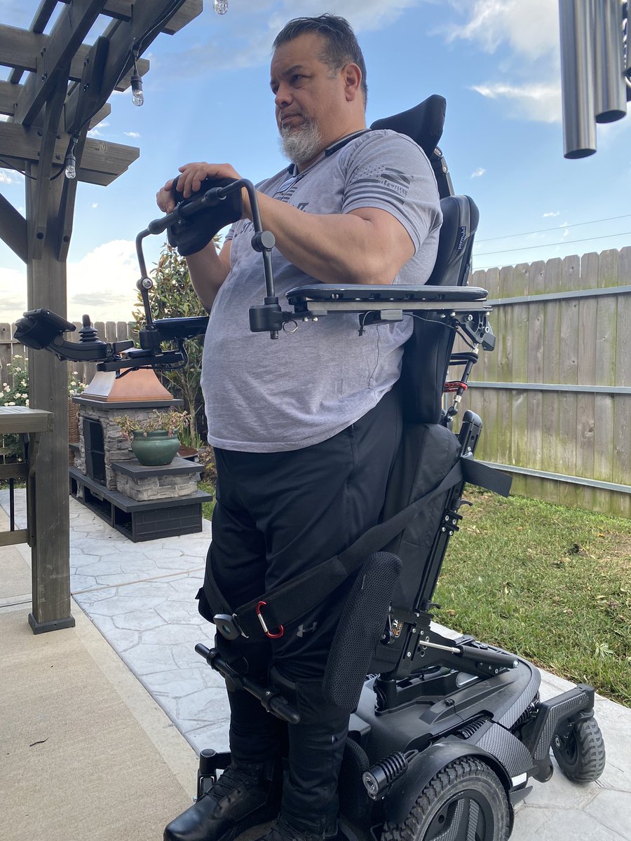 HouPDwifeSheri's tweet photo. Boredom set in,so he removed his chest guard, said take a pic!🤦🏼♀️Not a good idea Cortez!!🤪#ReLEntlessRonnyStrong #TeamCortezChronicles https://t.co/91HiIkfE4d