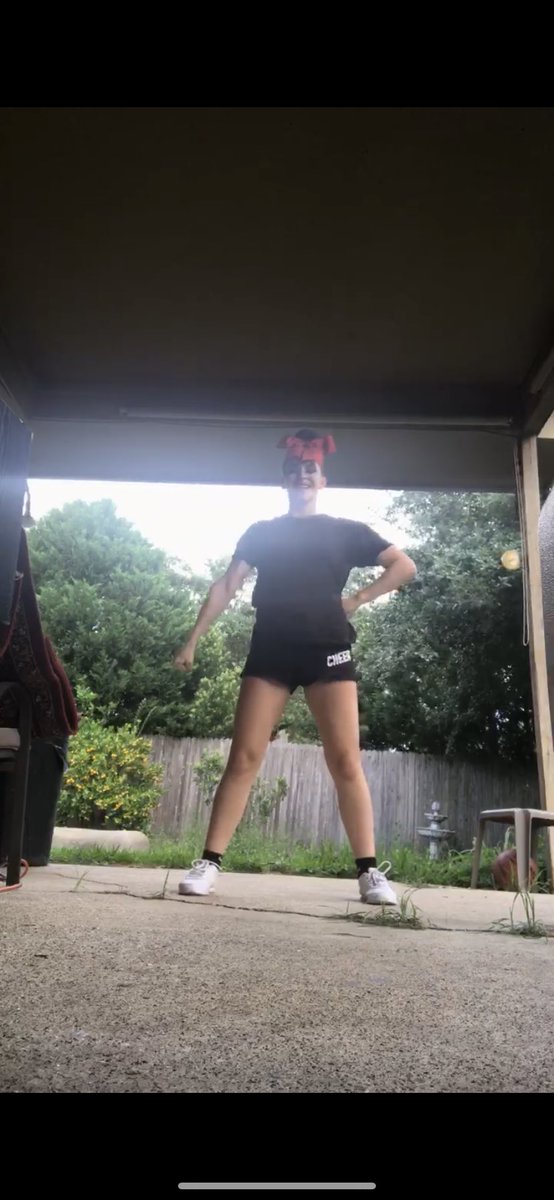 Where there’s a WILL, there’s a WAY! Had to help my 8th graders get ready to submit their high school cheer tryout videos via FACETIME! #alwayscoaching #virtualcoaching #cheerislife #ontothenextlevel