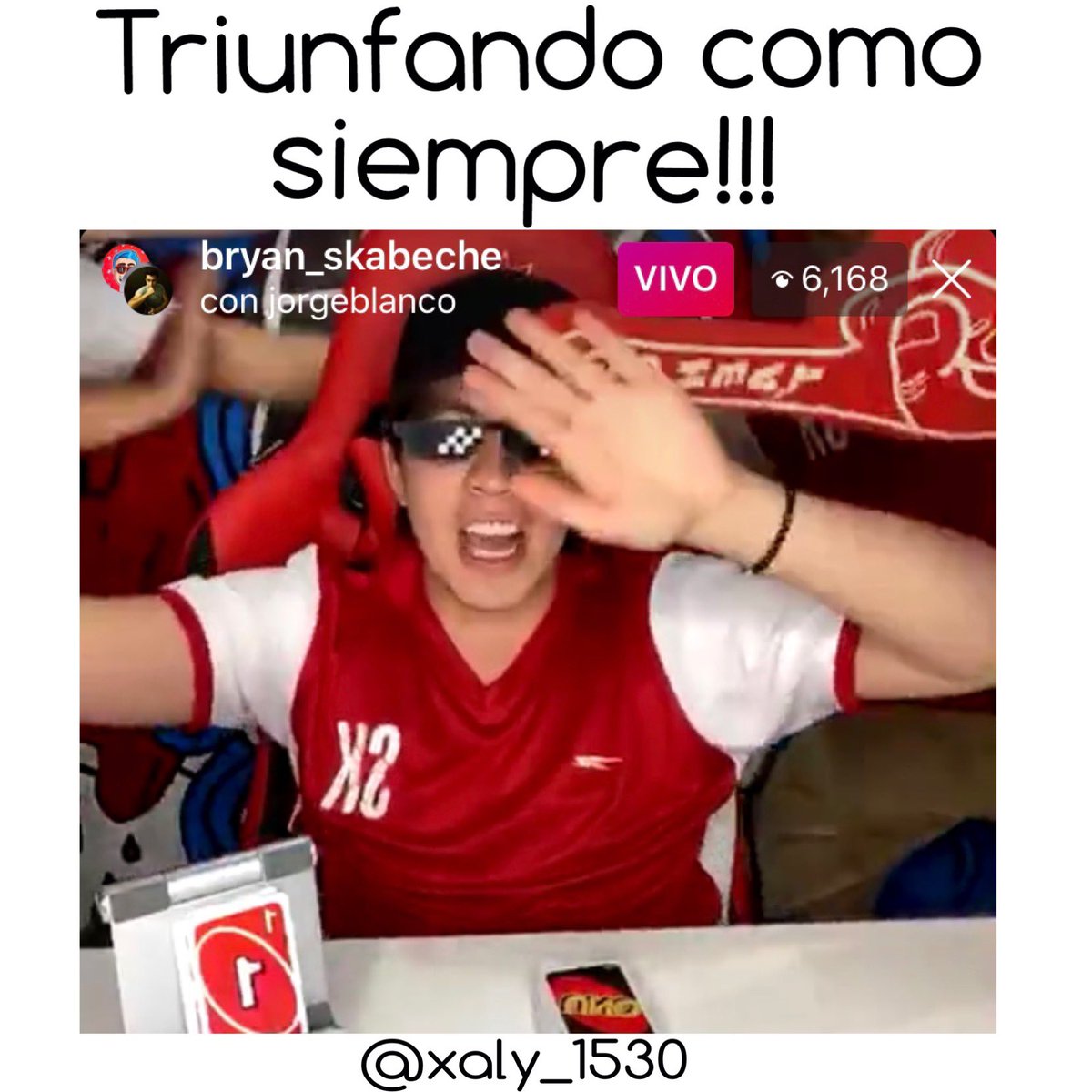 xaly_1530's tweet photo. La reacción de @Bryan_SKabeche al ver que si ganó la #FinalRetoGames 👏👏👏
@gazer73
@SKabecheTV https://t.co/g9wJm4Bkzn