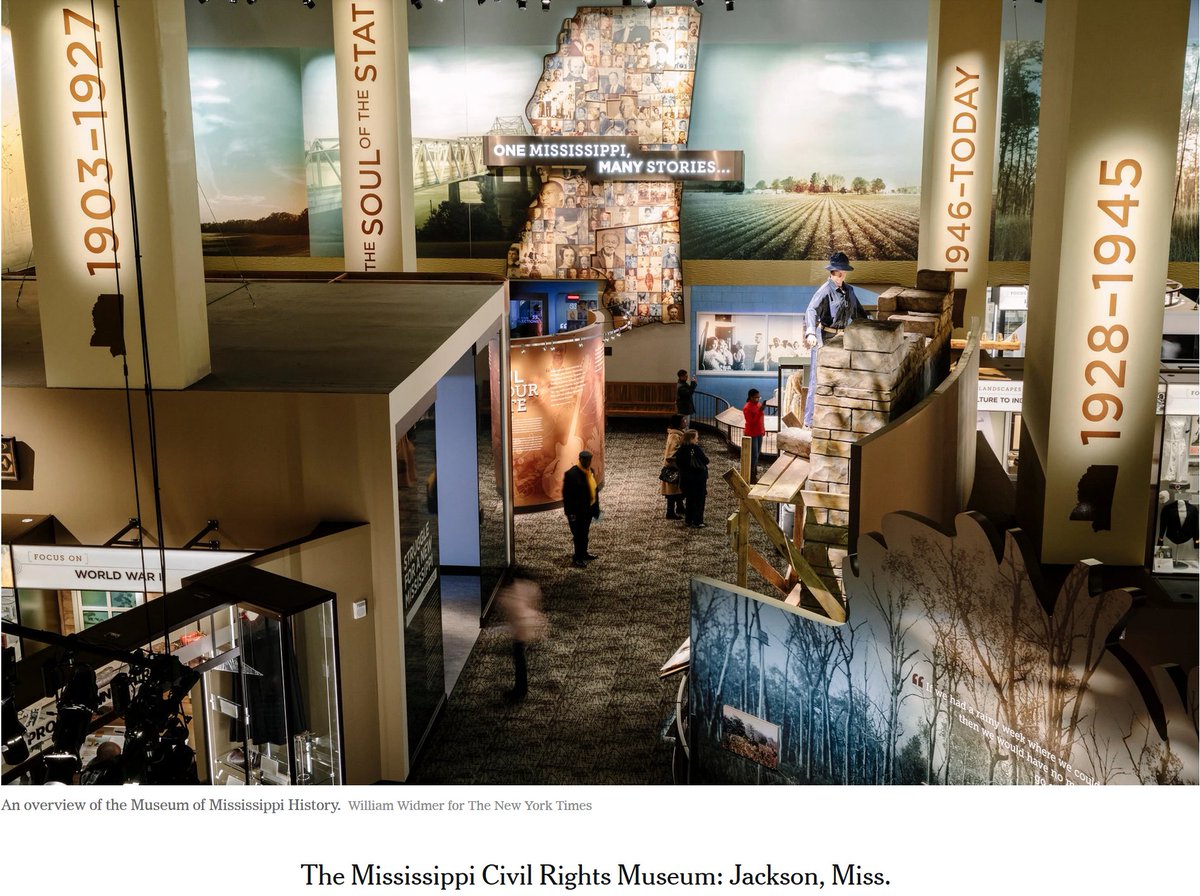 7/x Our guest on the  #NYTReadalong will be  @ClaudiaDreifus. Her most recent piece for the NYT reviewed several  #CivilRights museums across the South:  https://www.nytimes.com/2020/03/11/arts/civil-rights-trail.htmlIt's also part of her personal story.We'll ask this  #FreedomRider about it Sun., 8:30am ET.