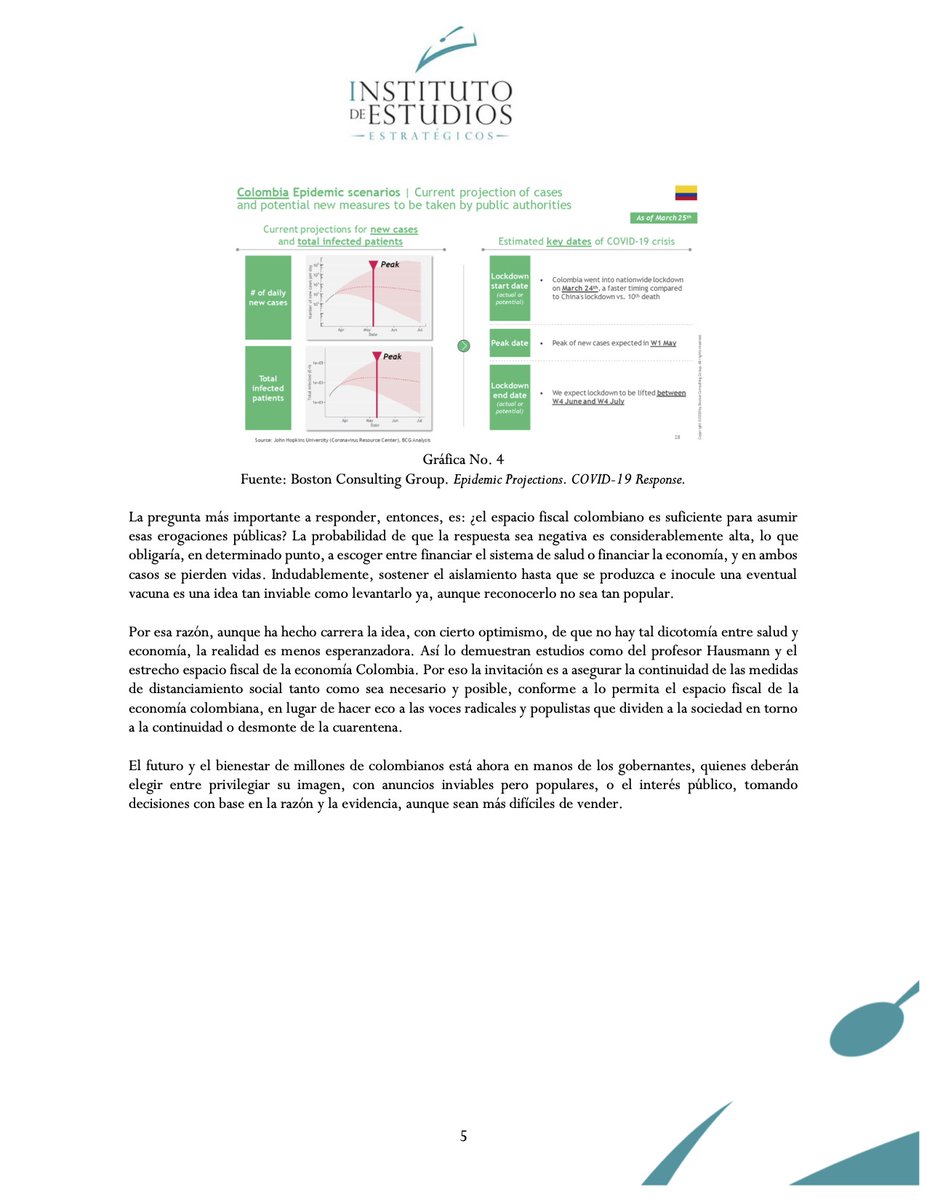IEESTRATEGICOS's tweet photo. Los invitamos a leer nuestra editorial 'Dictomía entre economía y salud', a propósito de las implicaciones económicas del COVID-19. https://t.co/HRFKG3vo6Q

Por @izquierdosaave1 - Director Ejecutivo https://t.co/F7qOZC9M0r