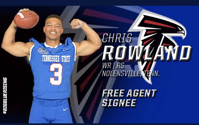 Tigerpride53's tweet photo. Congrats to TSU Tiger Chris Rowland! ATL get your popcorn ready! https://t.co/DECoPpWaVU