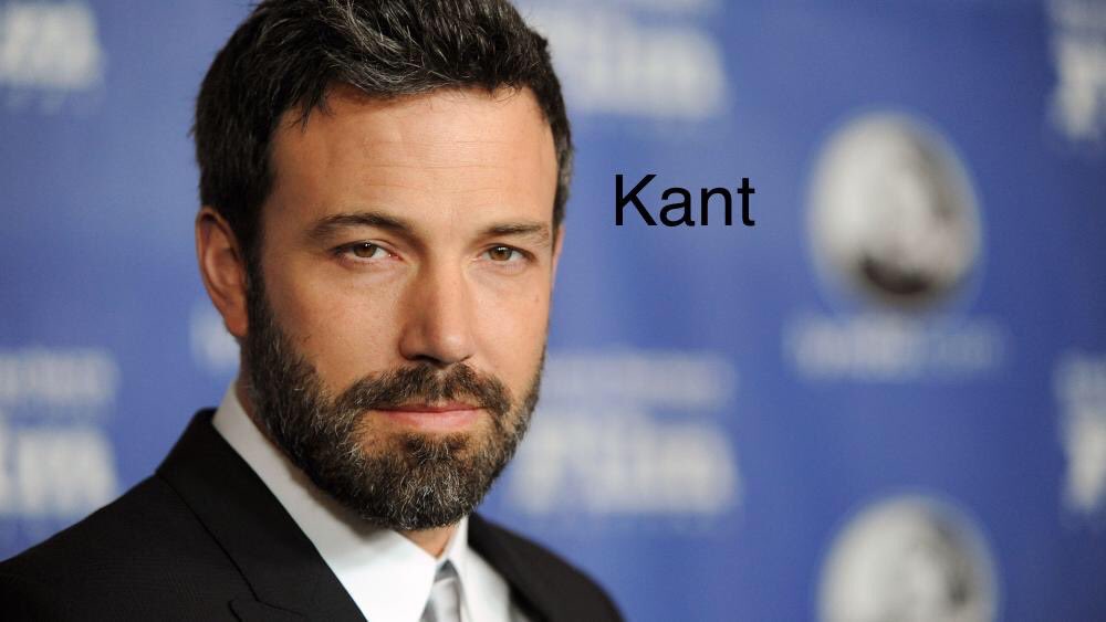 Ben Affleck as philosophers a thread