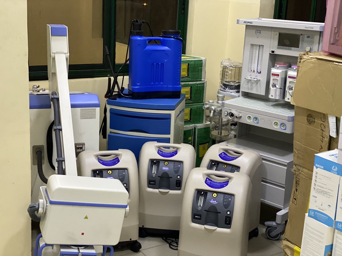 Today Zamfara State recieved thousands of rapid test strips and 5 PCR machines that can take test hundreds for COVID-19 daily. We are safe with Hon. Dr. Bello Matawalle, Sarkin Aikin Bayin Allah!