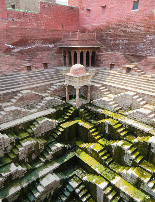 Step wells, just for the inside out, upside down, highrise feeling.