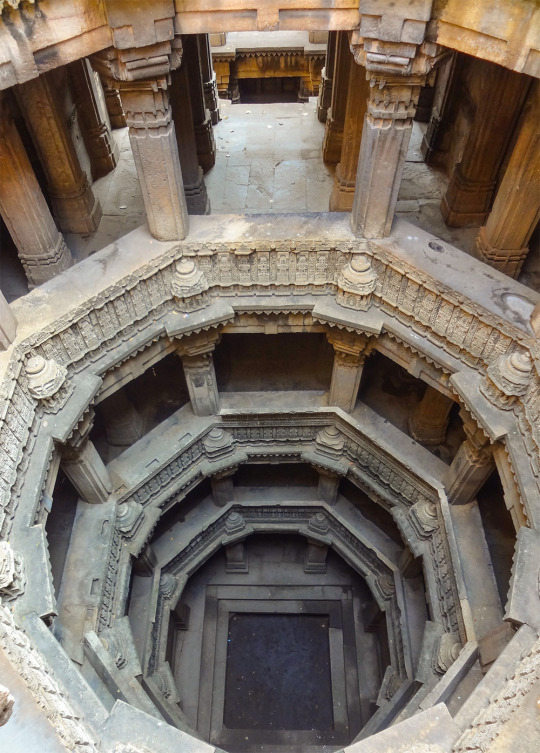 Step wells, just for the inside out, upside down, highrise feeling.