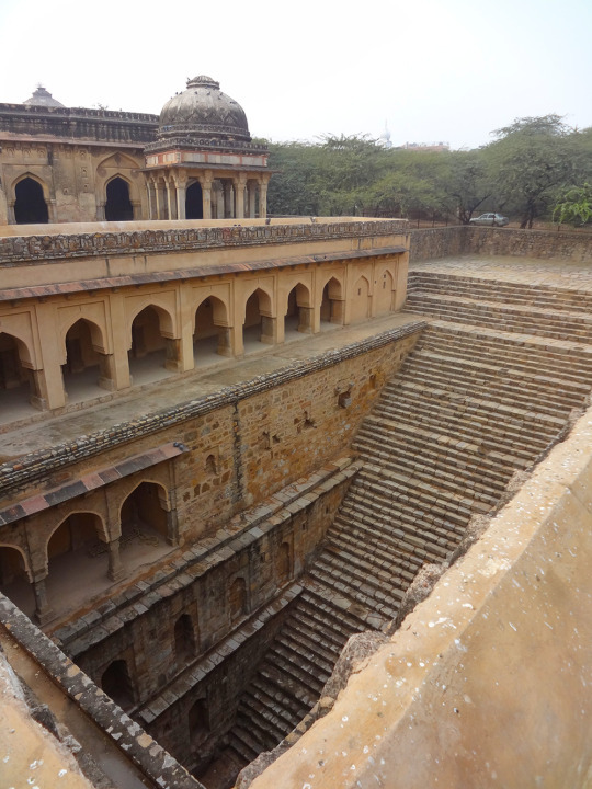 Step wells, just for the inside out, upside down, highrise feeling.