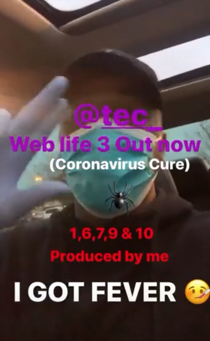 SusieQ614's tweet photo. #Weblife3 @TeC_dA_CtB
#CoronaVirusCure Tracks 1, 6, 7, 9 & 10 #ProducedBy @J_aTRACKtive #IgotFEVER #aTRACKtiveBeats .com 🔥💜🔥 https://t.co/yBM16a6ydA