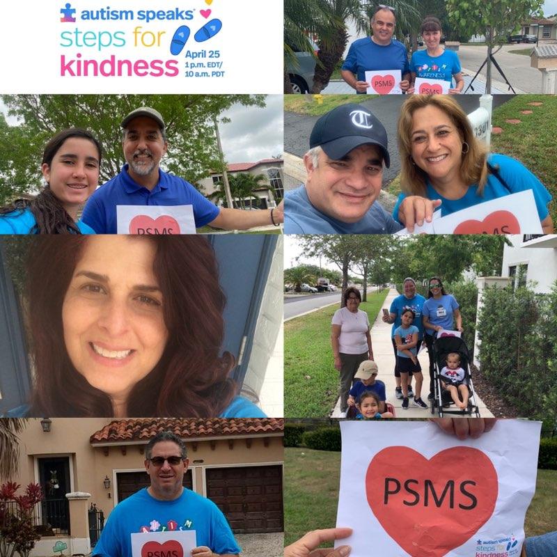 PSMS_PACERS's tweet image. Walking virtually to support @AutismSpeaksMIA #stepsforkindness and our students with autism @MDCPS_ASD @MDCPS @MDCPSNorth