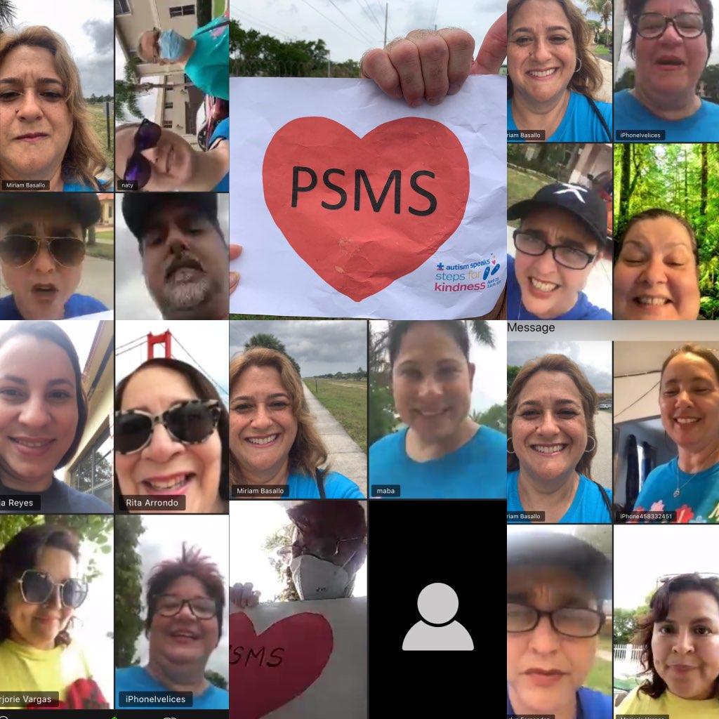PSMS_PACERS's tweet image. Walking virtually to support @AutismSpeaksMIA #stepsforkindness and our students with autism @MDCPS_ASD @MDCPS @MDCPSNorth
