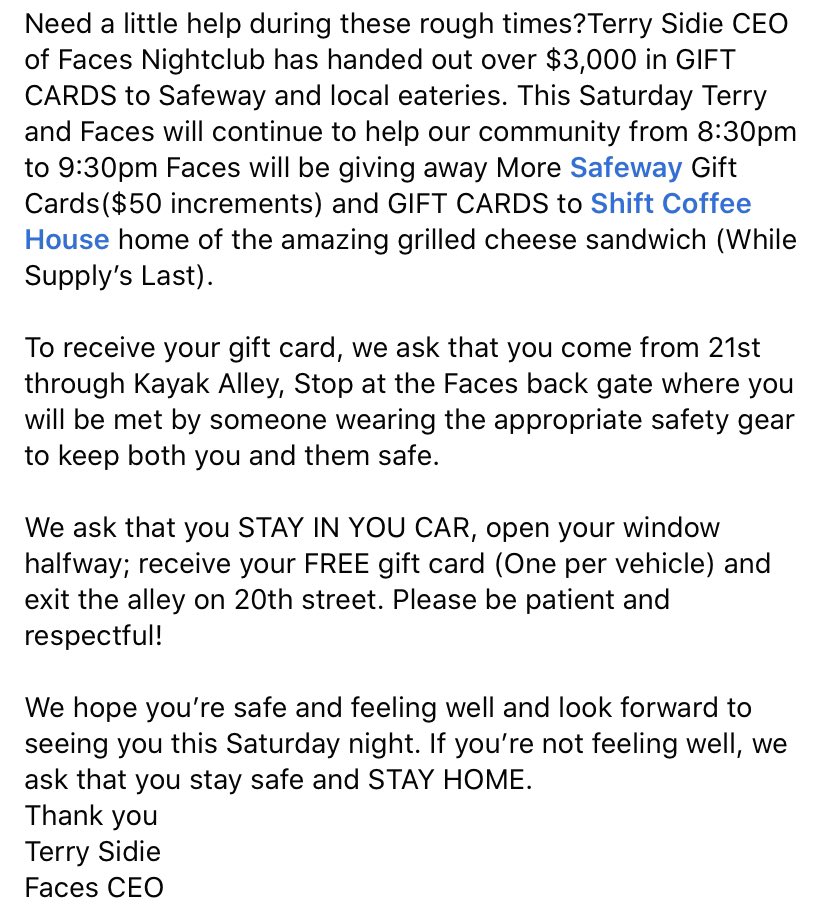 Tonight at Faces Nightclub