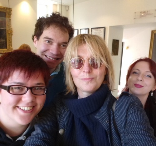 Miss_Femina's tweet photo. #RedgraveLockDown - Day 10 - Jemma wearing glasses - Cool, classy, smart, diligent, relaxed, spontaneous and confident! Either in character or in real life, never a one-note! https://t.co/crqtie5gji