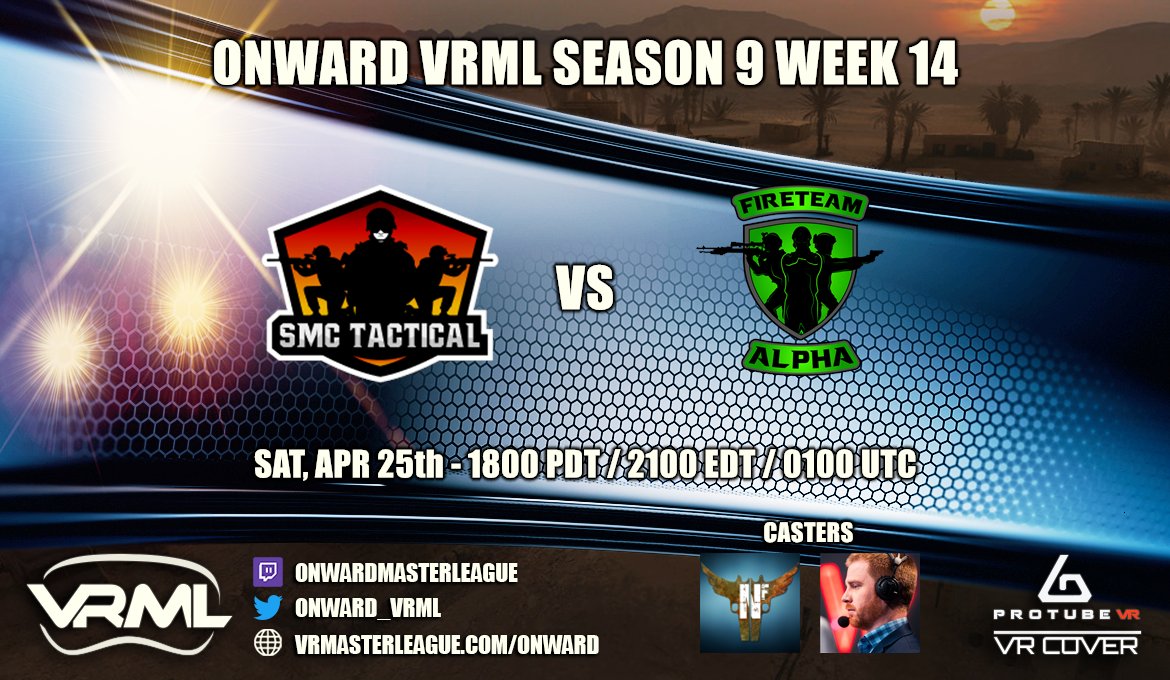 Onward VR Master League tweet media