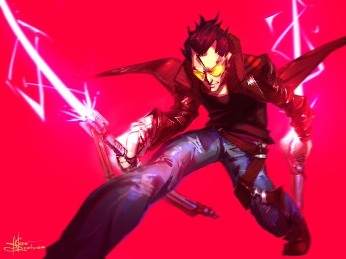 J_ROOST's tweet photo. Awesome Art by @Gerda09913035

@suda_51 @Grasshopper_JP 
#NMH3 #Nintendo https://t.co/MFYLVLB9HM