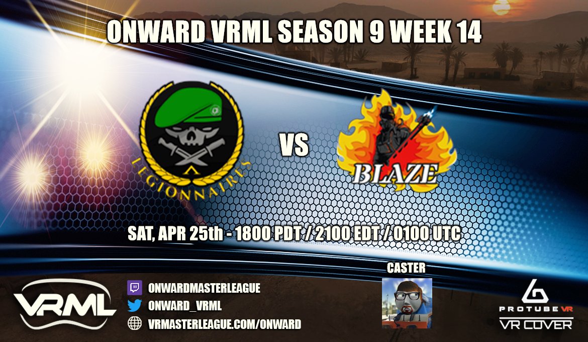 Onward VR Master League tweet media