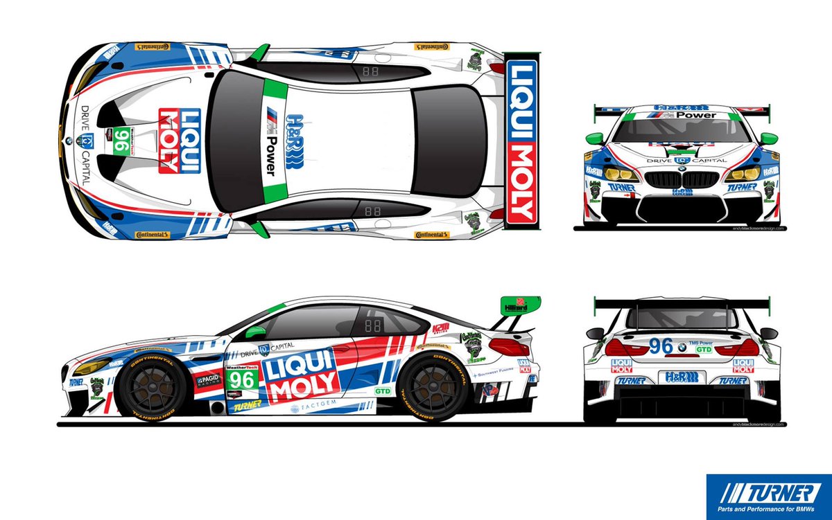 DtechPR's tweet image. Here is the new paint job for the GTCC at @TheReal_TORA @LiquiMolyUSA It’s a copy of the real one used at @IMSA @BMWMotorsport