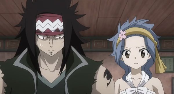 Olivia Balafika Day 085 Of 366 Of Gale Gajevy Gajeel Levy Levy Screaming For Gajeel After He D Smashed By One Of The Metro S Army In Fairy Tail