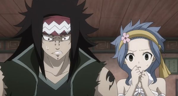 Olivia Balafika Day 085 Of 366 Of Gale Gajevy Gajeel Levy Levy Screaming For Gajeel After He D Smashed By One Of The Metro S Army In Fairy Tail