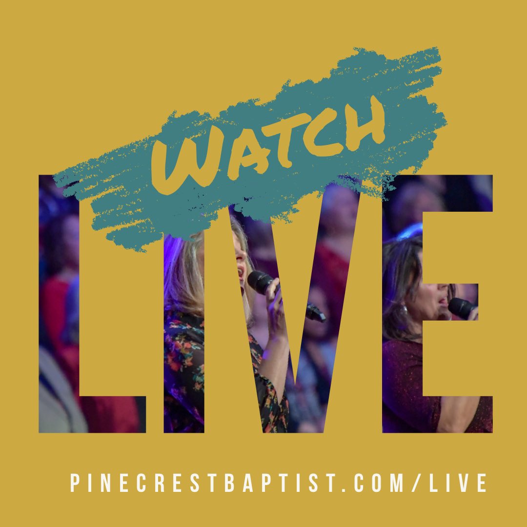 pinecrestchurch's tweet photo. We can’t wait to worship with you online tomorrow morning at 10! You can watch live on Youtube, Facebook, our mobile app, or on our Roku and Apple TV apps. Don’t forget to invite a friend (they don’t even have leave their home!) #pinecrestathome #pinecrestbaptist https://t.co/2eVNUeAlPE