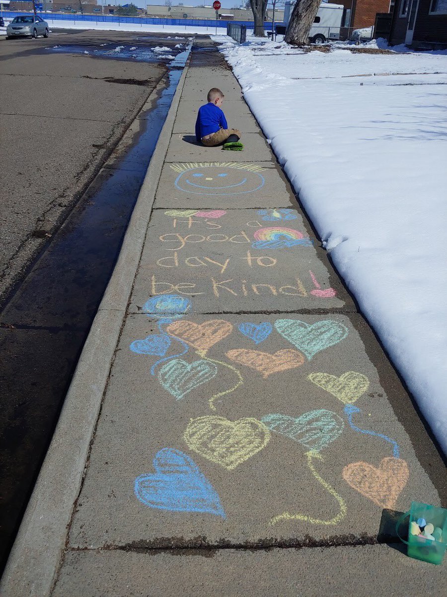 Centennial_El's tweet photo. Last week @Centennial_El we did our Centennial Cares activities from home.  Check out some of the ways our students reached out to their families and community members!  #StVrainStorm @SVVSDsupt @SVVSDdeputy https://t.co/aHFrsdsxvC