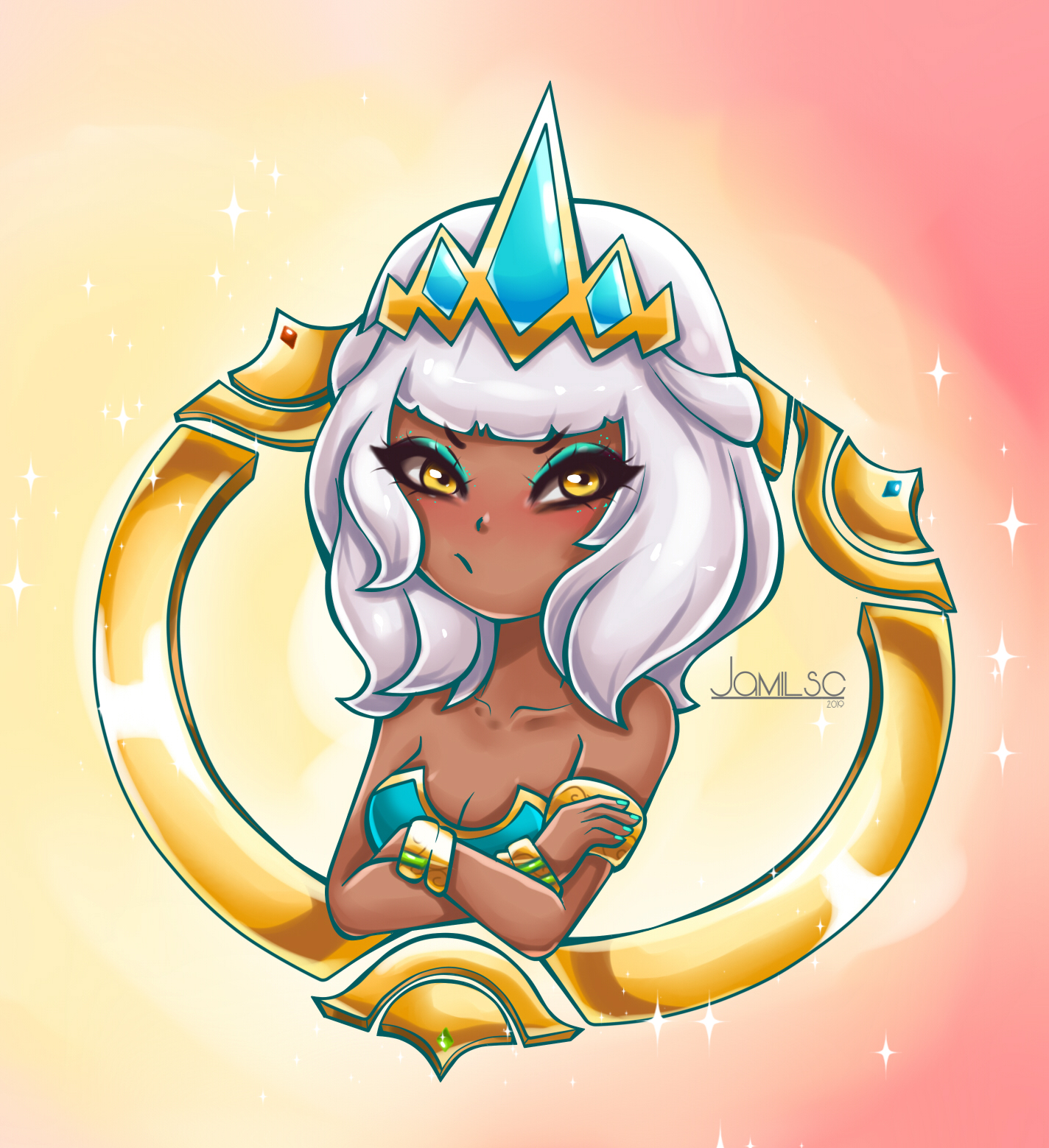 “--League of Qiyana!!--
Aww!

#artoflegends #qiyana #...