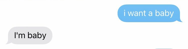 One direction as "I want a baby" responses; a thread: