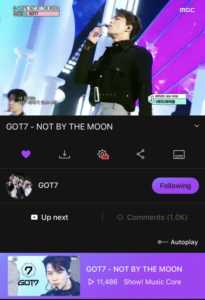 Mubeat AppThere’s really good tutorials for thisI know it’s a few more steps & VPN but for each step you have a grateful heart right here I’m hoping youll be empathetic w/ why there’s so much stress on the tl. Thank u  #GOT7_NOTBYTHEMOON     #GOT7_DYE    #GOT7     @GOT7Official