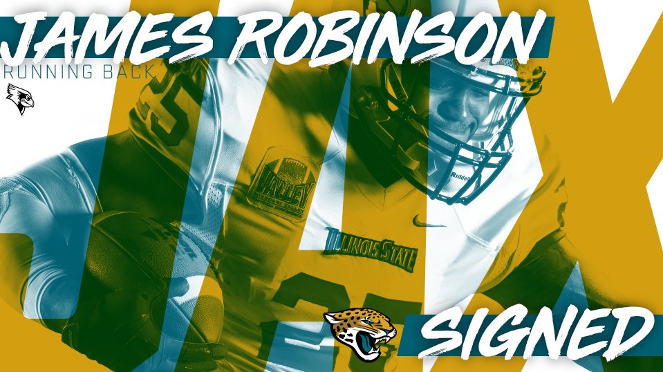 RedbirdFB's tweet photo. #REDBIRDfootball All-American RB @Robinson_jamess has ✍ with the #Jaguars as a free agent ‼️

#NFLBirds // #DUUUVAL https://t.co/QbEDydfv5n