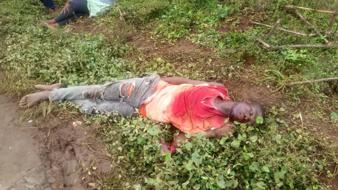 DFombat's tweet photo. [24/04 10:24] +237: Bro Fombat, I noticed you haven't tweeted these horrible Images. 22.04.2020 Military slaughtered young unarmed teenagers in Kendem, Manyu County Ambazonia. Our people are dying @commonwealthsec @UKParliament @LBC @SkyNews @MPIainDS @MartinFoleyMP #StopGenocide https://t.co/lKCpFOtRMD
