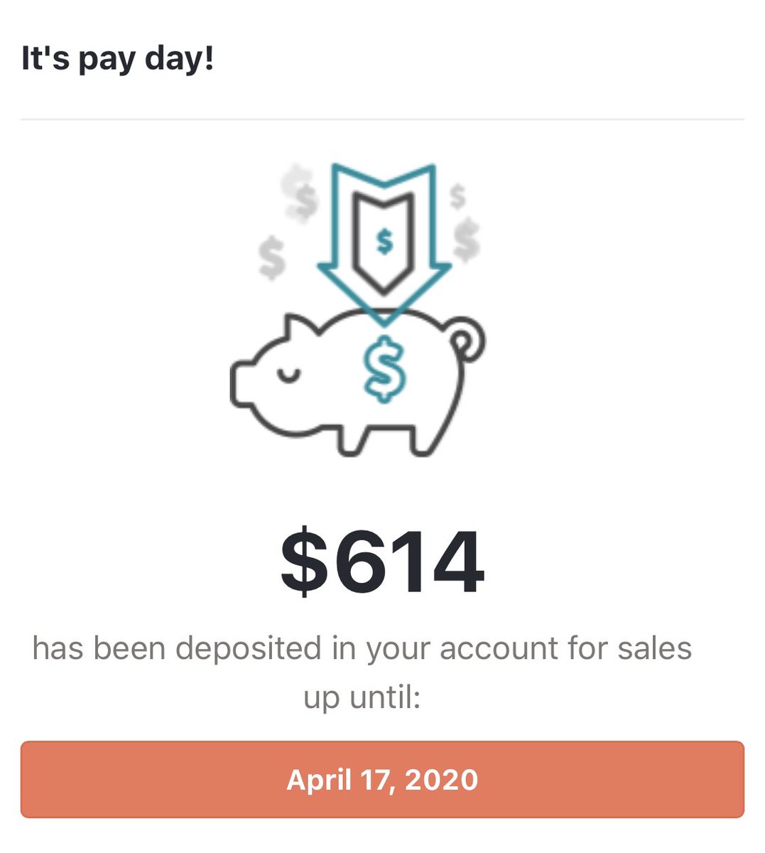 Another  @gumroad payout hit today! This every week combined with my stock market wins is opening more opportunities for me to make money! I owe it all to  @toddbillion &  @CJ_Johnson17th for “teaching me how to fish”.  #Grateful