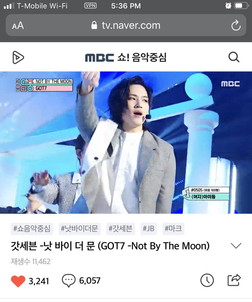 Naver TV If you don’t have an account TOTALLY sign up. Always super helpful for comebacks. Use a lovely VPN againI know there’s steps here but it’s on the flower path w/ GOT7  http://tv.naver.com/v/13530394  #GOT7_NOTBYTHEMOON    #GOT7_DYE    #GOT7    @GOT7Official  #갓세븐