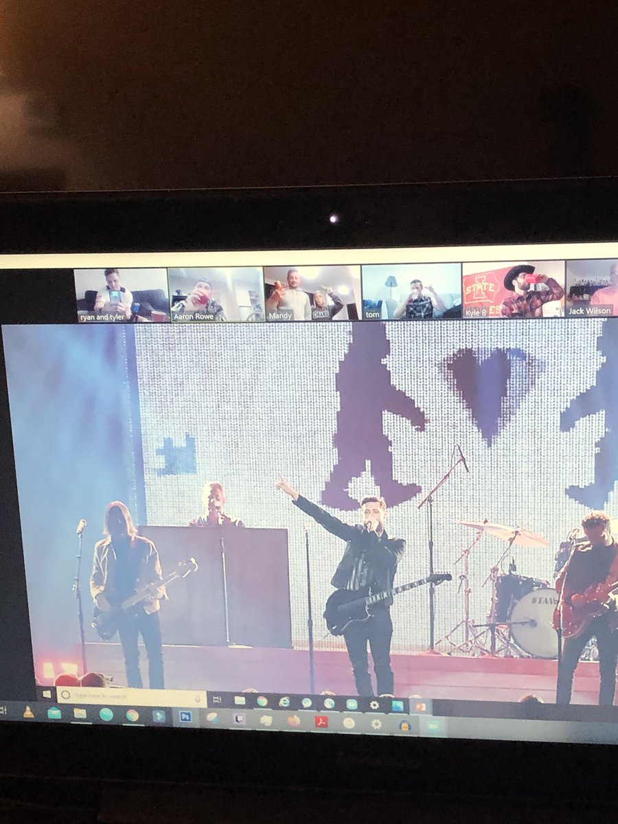 ry_hermes's tweet photo. We had a virtual concert tonight because we were supposed to see @michaelfranti @OldDominion @FLAGALine @kennychesney  at @millerpark tonight https://t.co/ALb1s4li8Z