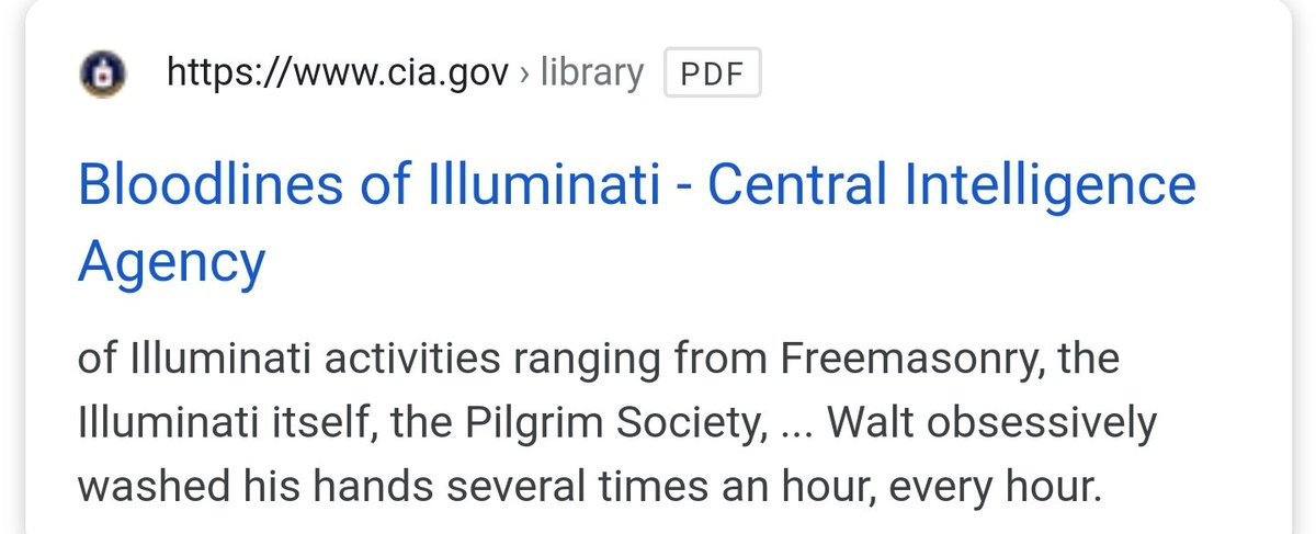 Why would C👁Â have Bloodlines of Illuminati on pdf files in their Library ?¿?¿?¿ cia.gov › libraryPDF Bloodlines of Illuminati - Central Intelligence Agency
