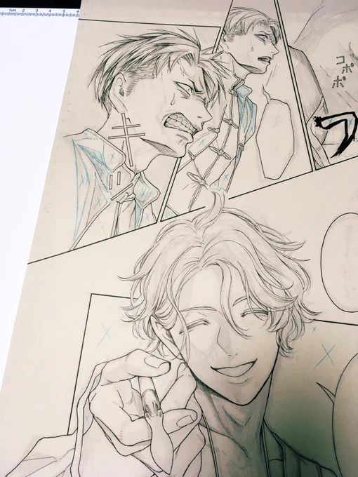 歌舞伎町ダブルオー00ペン入れ中

一旦作業中断してアオハれ乙女のネームやらなきゃだから、シリアススイッチからコメディスイッチに切り替えます🔘👆

#絵描きさんと繫がりたい  #アナログ絵描きさんと繋がりたい 