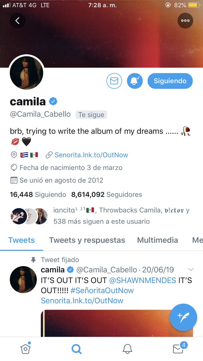 :¨·.·¨:  `·.. ✎.. camila followed me {12.07.19}