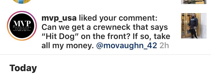 JTutino's tweet image. .@MoVaughn_42, can we actually make this happen??? #HitDog