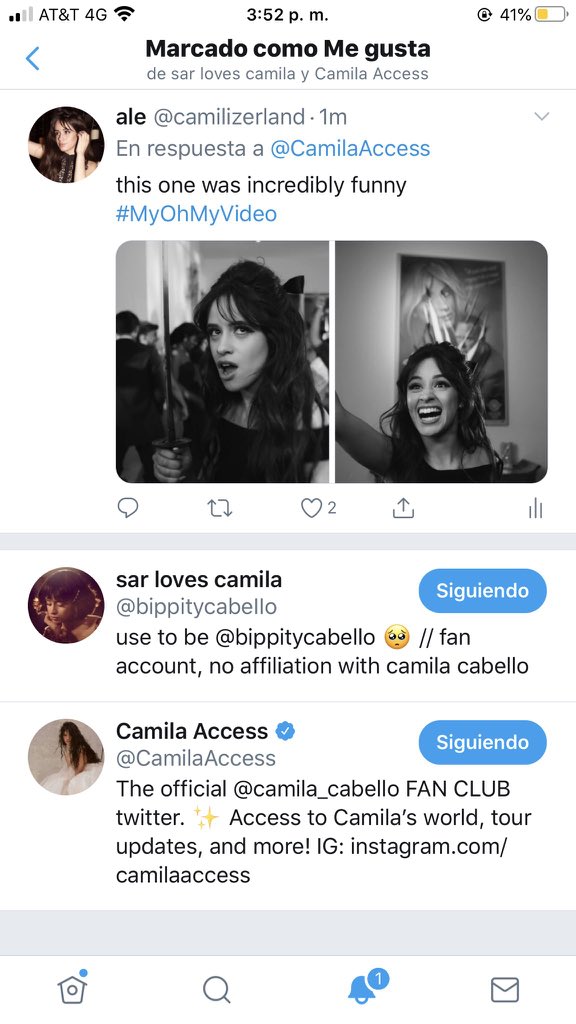 :¨·.·¨:  `·.. ✎.. camila access liked my tweet {12.02.20}