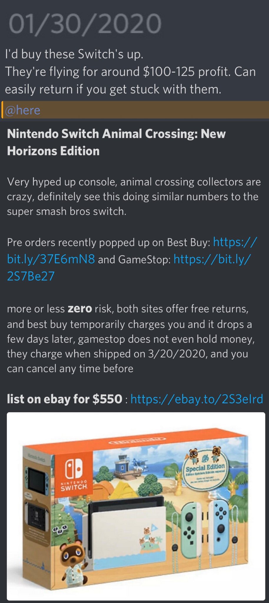 nintendo switch cancel purchase