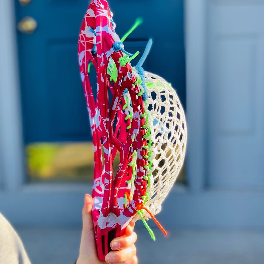 powelllacrosse's tweet photo. For our day 10 winner we’re going to the young guns category - Stuart! You got busy with the glue gun and it paid off! Nice work! We also have a Syracuse Orange beanie to replace the one your wearing. 🍊is more your color!
#ExploreTheField
#DyeItStringIt https://t.co/ggydEUehgS