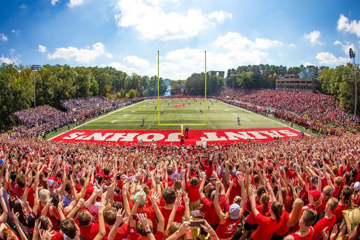SJUAlumni's tweet photo. What a day for Johnnies - Ben Bartch ‘20 is drafted to the @Jaguars in the @NFL! Hundreds of thousands of impressions on our alumni twitter feed. Largest month of traffic ever. Largest single day ever. The community rallied around Ben! #JohnnieNetwork #WeAreJohnnies @benbartch https://t.co/O4f8lglhmB