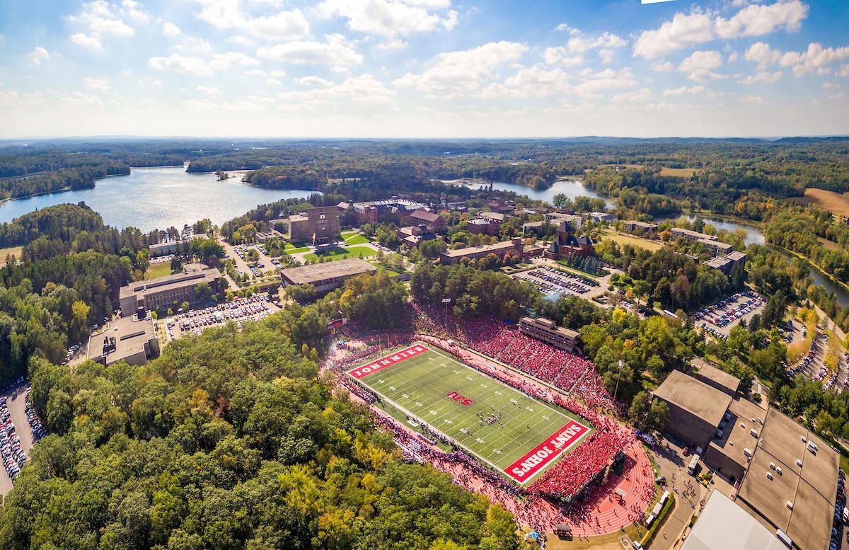 SJUAlumni's tweet photo. What a day for Johnnies - Ben Bartch ‘20 is drafted to the @Jaguars in the @NFL! Hundreds of thousands of impressions on our alumni twitter feed. Largest month of traffic ever. Largest single day ever. The community rallied around Ben! #JohnnieNetwork #WeAreJohnnies @benbartch https://t.co/O4f8lglhmB
