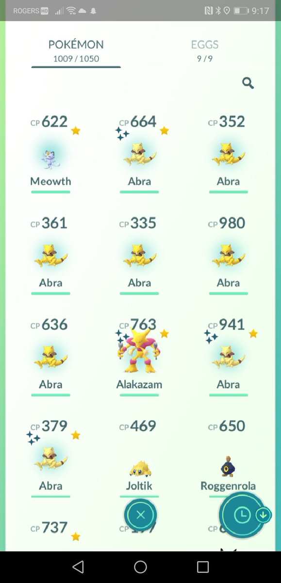 ShinyPsyCat's tweet photo. It's been a bit difficult to play Pokémon GO lately, but I managed today and caught 4 Shiny Abras! ✨
#PokemonGOCommunityDay https://t.co/FFFocCeK1h