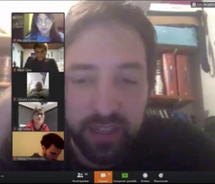 NanoCaraOK's tweet photo. 👏🏼☀️🇦🇷💻
Gran encuentro de formación  del #IPEJUS con @nkreplak en el que conversamos sobre las acciones que viene desarrollando @SaludBAP para enfrentar al COVID-19.
Gracias Nicolas por esta oportunidad y momento de formación y a todxs por participar de esta charla virtual. https://t.co/q3robwQz1x